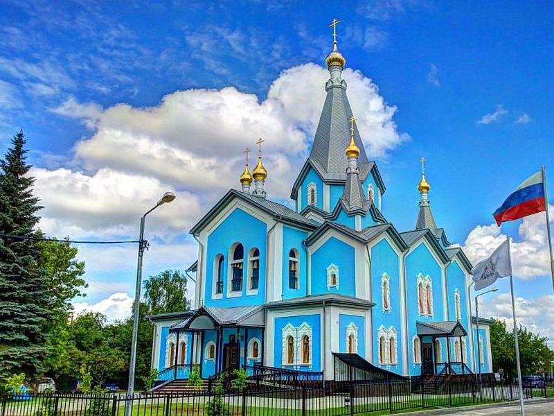Храм в честь иконы Божией Матери «Взыскание погибших»
